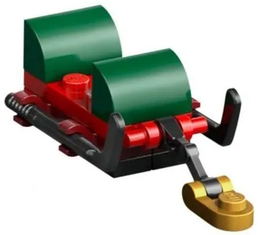 Advent Calendar 2026, City (Day 20) - Sleigh