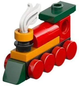 Advent Calendar 2026, City (Day 22) - Vintage Steam Train
