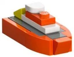 Advent Calendar 2026, City (Day  6) - Coast Guard Rescue Boat