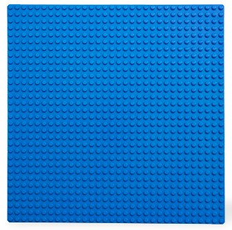 Blue Building Plate 32 x 32