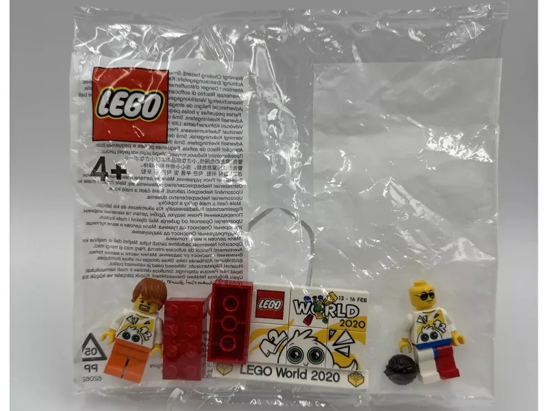 LEGO World Denmark Promotional 2020 - Puzzle and Minifigures