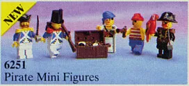 Pirate Mini Figures (Sea Mates)