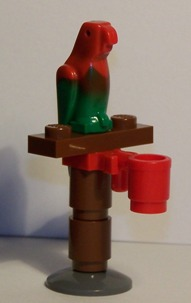 Advent Calendar 2009, Pirates (Day  3) - Parrot on Perch