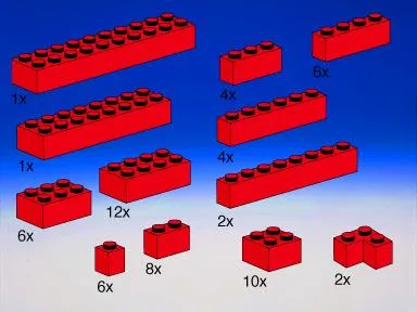 Extra Bricks in Red