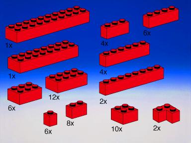 Extra Bricks in Red
