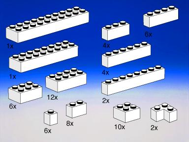 Extra Bricks in White