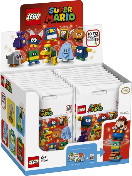 Character, Super Mario, Series 4 (Box of 18)