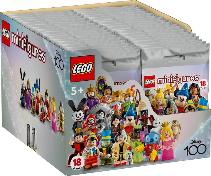 Minifigure, Disney 100 (Box of 36)