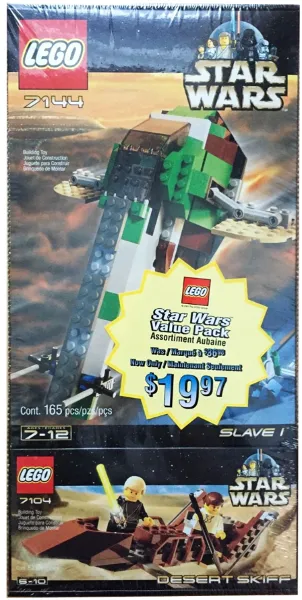 Star Wars Bundle Pack, Value Pack (Copack of Sets 7104 and 7144)