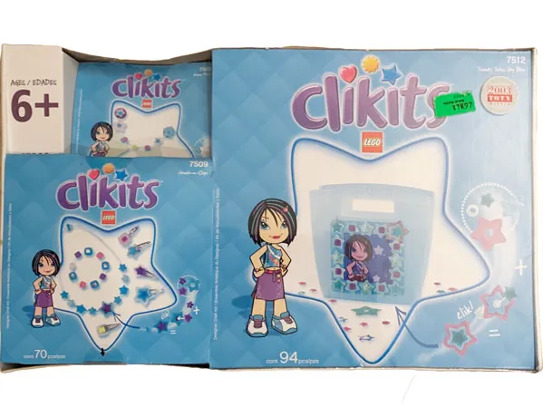 Clikits Bundle Pack, Star (Copack of Sets 7503, 7509, and 7512)