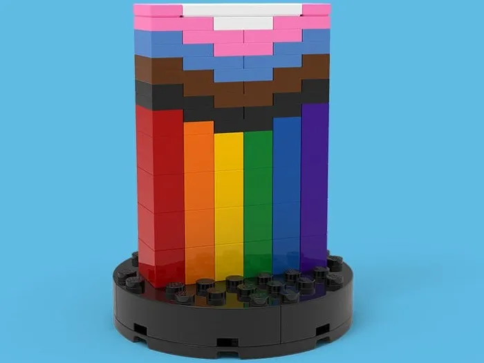 LEGO Brand Store Exclusive Build - Pride Flag