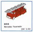 1:87 Mercedes Fire Truck