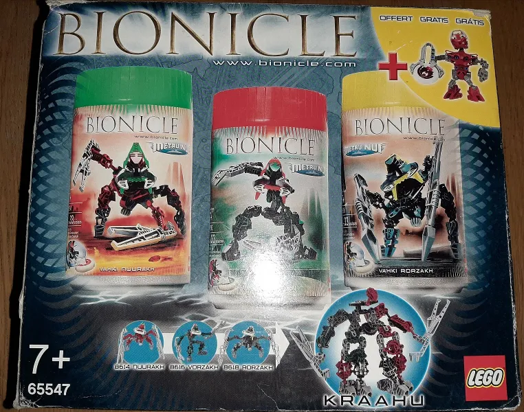 BIONICLE Bundle Pack (Sets 8607, 8614, 8616, and 8618) - Kraahu