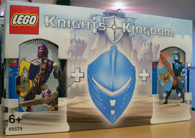 Knights' Kingdom Value Pack 8770 and 8771 with Foam Helmet