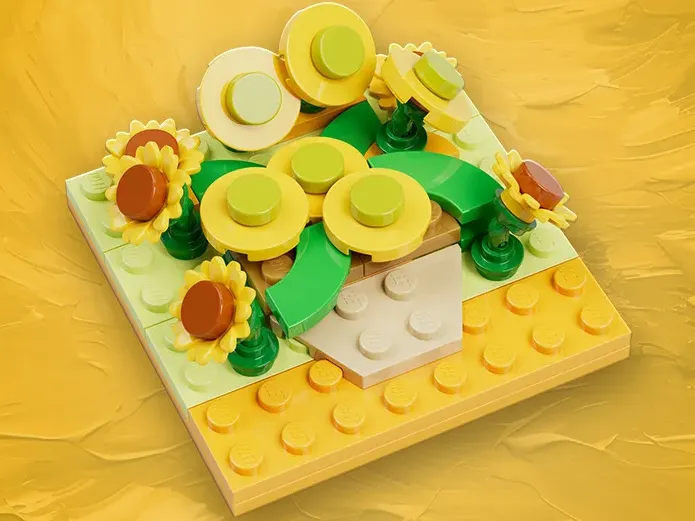 LEGO Brand Store Exclusive Build - Sunflowers