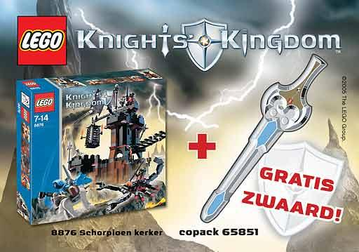 Knights Kingdom II Bundle Pack (Copack of Set 8876 with Gear 851211)