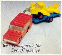 Car with Plane Transporter