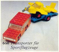Car with Plane Transporter