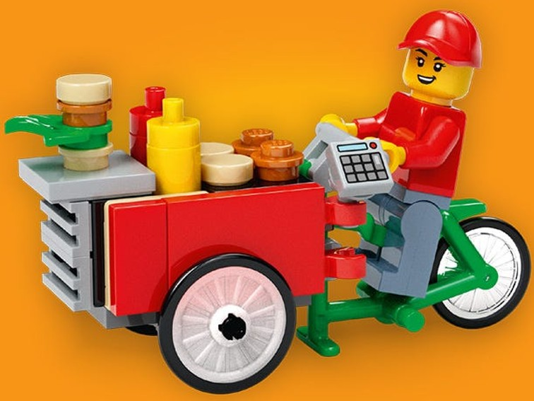 LEGO Brand Store Exclusive Build - Bike Burger Cart