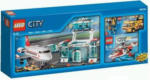 City Bundle Pack (Copack of Sets 7891, 7894-1, 7901, and 7903) (Toys "R" Us Exclusive)