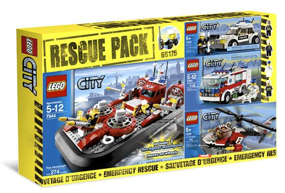 City Rescue Pack (7236, 7238, 7890, 7944)