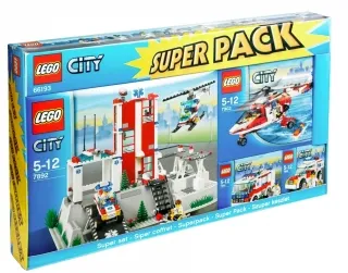 City Bundle Pack, Super Pack (Copack of Sets 7890, 7892, 7902, and 7903)
