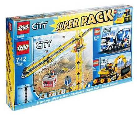 City Bundle Pack, Super Pack (Copack of Sets 7246, 7248, 7905, and 7990)