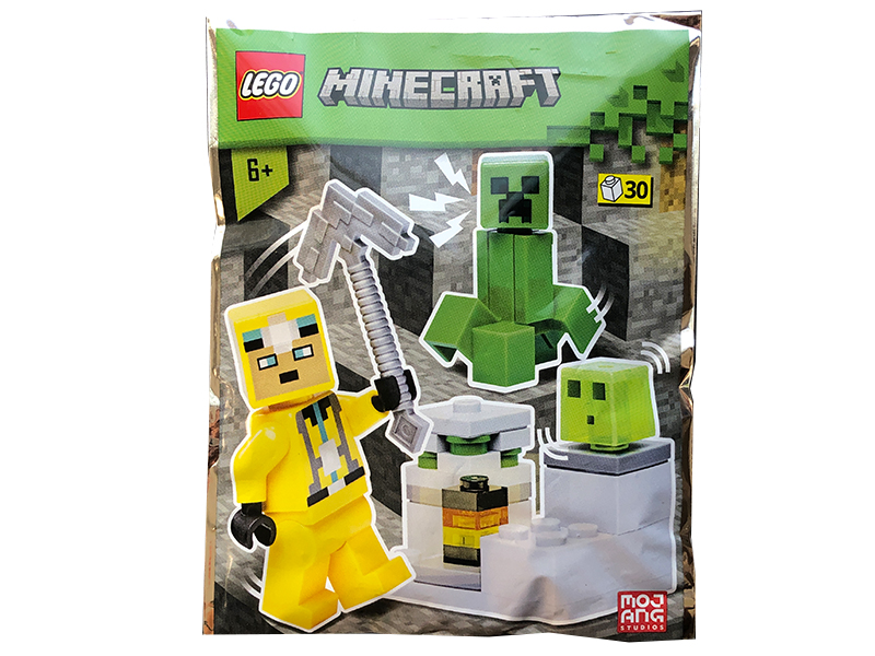 Cave Explorer, Creeper and Slime foil pack