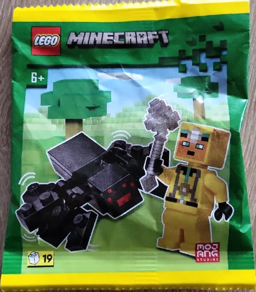 Cave Explorer with Spider paper bag