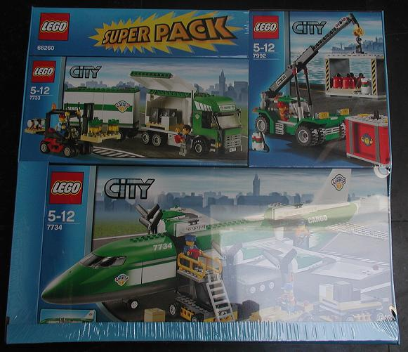 City Bundle Pack, Super Pack (Copack of Sets 7733, 7734, and 7992)