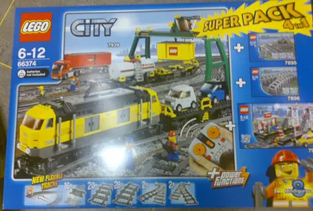 City Bundle Pack, Super Pack 4 in 1 (Sets 7895, 7896, 7937, and 7939)