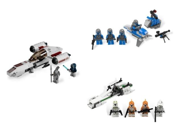 Star Wars Bundle Pack, Super Pack 3 in 1 (Sets 7913, 7914, and 8085)
