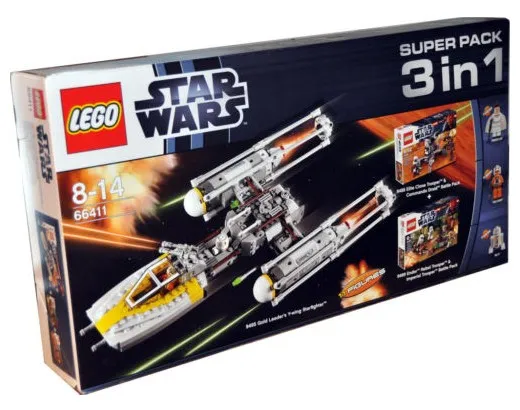 Star Wars Bundle Pack, Super Pack 3 in 1 (Sets 9488, 9489, and 9495)