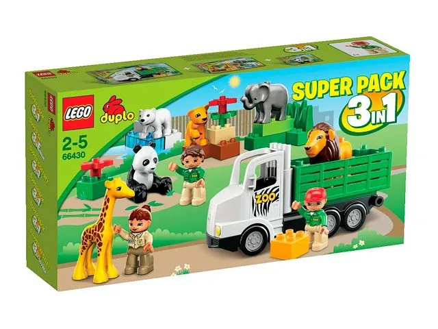 DUPLO Bundle Pack, Super Pack 3 in 1 (Sets 4962, 6172, and 6173)