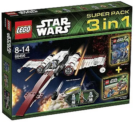 Star Wars Bundle Pack, Super Pack 3 in 1 (Sets 75002, 75004, and 75012)