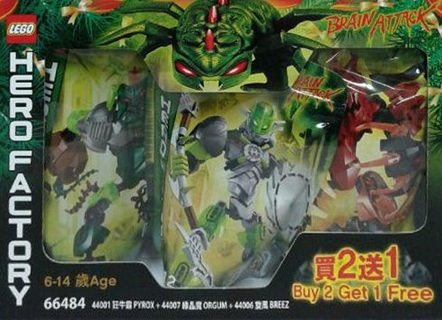 Hero Factory Bundle Pack (Sets 44001, 44006, and 44007)