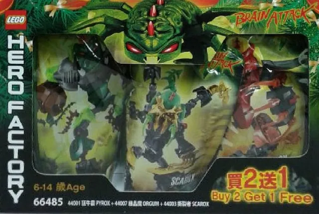 Hero Factory Bundle Pack (Sets 44001, 44003, and 44007)