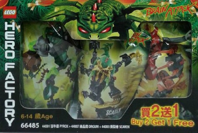 Hero Factory Bundle Pack (Sets 44001, 44003, and 44007)