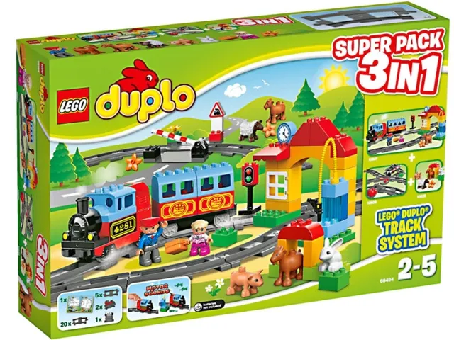 DUPLO Bundle Pack, Super Pack 3 in 1 (Sets 10506, 10507, and 10522)