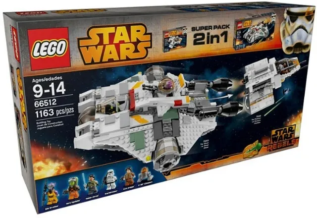 Star Wars Bundle Pack, Super Pack 2 in 1 (Sets 75048 and 75053)