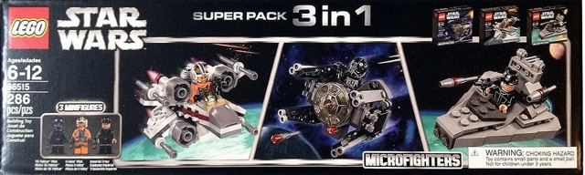 Star Wars Bundle Pack, Super Pack 3 in 1 (Sets 75031, 75032, and 75033)