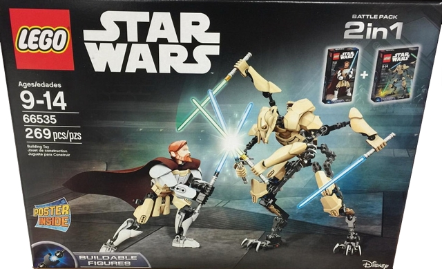 Star Wars Bundle Pack, Battle Pack 2 in 1 (Sets 75109 and 75112)