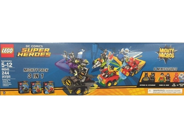 Super Heroes Bundle Pack, Mighty Micros, Mighty Pack 3 in 1 (Sets 76061, 76062, and 76063)