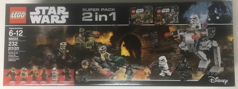 Star Wars Bundle Pack, Super Pack 2 in 1 (Sets 75164 and 75165)