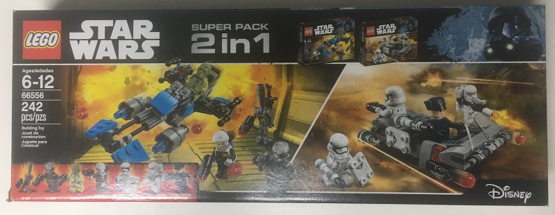 Star Wars Bundle Pack, Super Pack 2 in 1 (Sets 75166 and 75167)