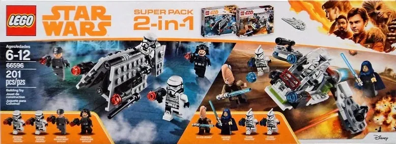 Star Wars Bundle Pack, Super Pack 2-in-1 (Sets 75206 and 75207)