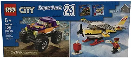 City Bundle Pack, Super Pack 2 in 1 (Sets 60250 and 60251)