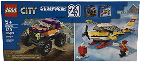 City Bundle Pack, Super Pack 2 in 1 (Sets 60250 and 60251)