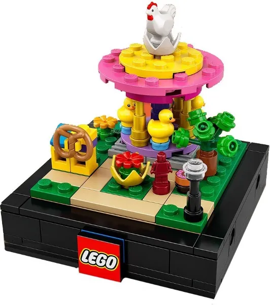 Bricktober Fairground Set 2/4 - Carousel (2020 Toys "R" Us Exclusive) {Asian Release}