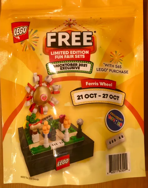 Bricktober Fairground Set 4/4 - Ferris Wheel (2021 Toys "R" Us Exclusive) {Canadian Release}